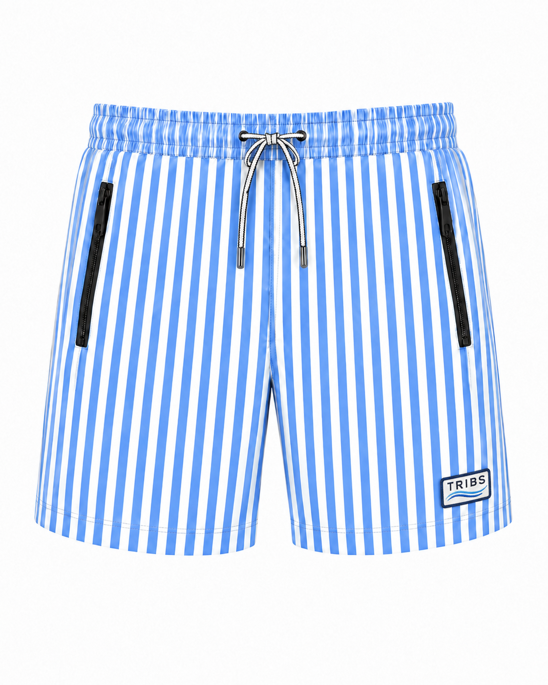 Blue Stripe TRIBS Badehose – Vorderseite